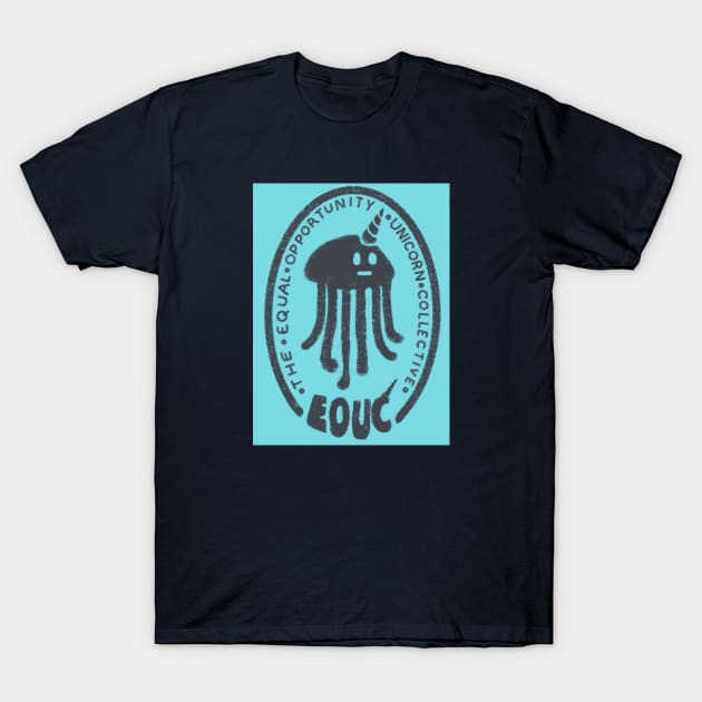 EOUC Jellyfish (dark) T-Shirt by David Allan Wells